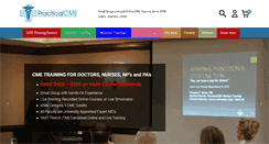 Desktop Screenshot of practicalcme.com